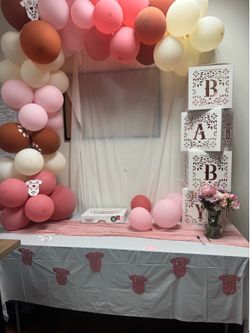 Free Girl Baby Shower Decor