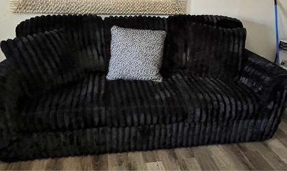 Black couch
