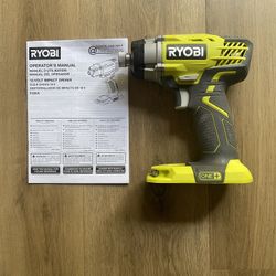 New Ryobi 18V Cordless Impact Driver. Tool Only