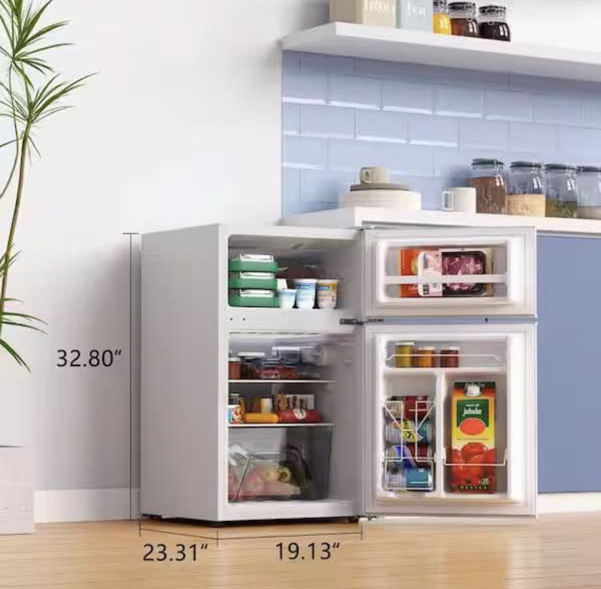 3.1 cu. ft. Mini Refrigerator with Freezer NEW IN BOX