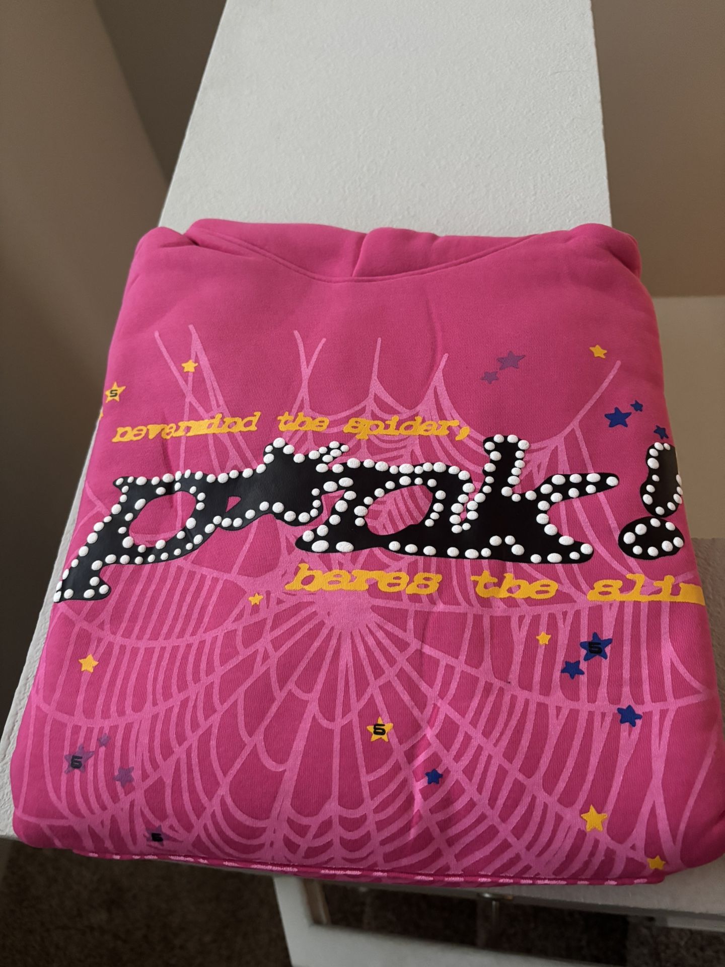 Pink Spider Hoodie