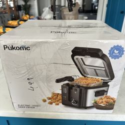 Pukomc electric deep fryer 1500 W, 2.5 L