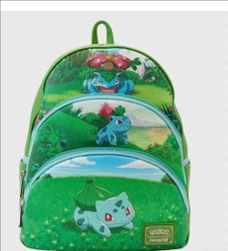 Loungefly Pokémon Bulbasaur Evolution Mini Backpack