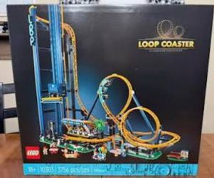 Lego loop roller coaster