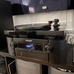 Project Carbon, Marantz Receiver, and B&W Speaker Combo