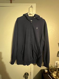 Sweatshirt Polo Ralph Lauren Navy Zip-Up Hoodie