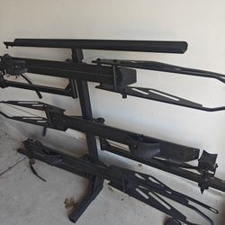 3-Bike Hitch E-Bike Rack With Ramp