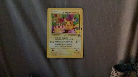 Birthday pikachu