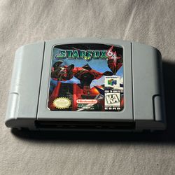Star Fox 64 (Nintendo 64, N64, 1997) Authentic Cartridge Only Tested