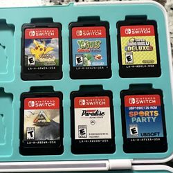  New Super Mario Bros Deluxe Pokemon Pikachu Yoshi Burnout Paradise Nintendo Switch