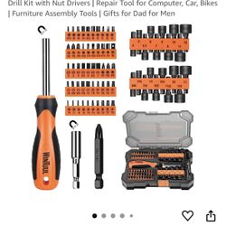 73-in-1 S2 Steel Screwdriver Bit Set