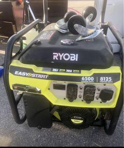 RYOBI 6500 RUNNING  WATT 