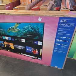 85q60 85” Samsung Smart 4K Qled HDR Tv