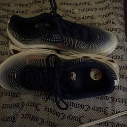 Nike airmax blue red and white