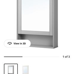 IKEA Furniture Mirror Storage Cabinet