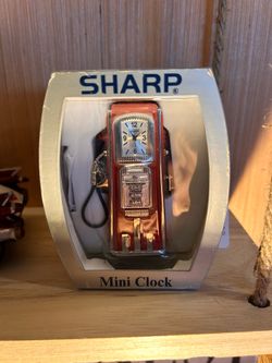 Sharp Gas Pump Clock