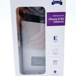 iPhone X/XS 4000 mAh Battery Case Shock Proof Intelligent Chip
