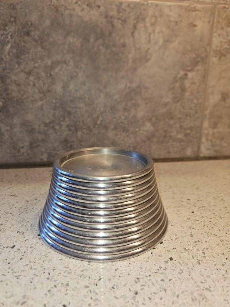 Aluminum Candle Holder-Partylite