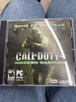 Call of Duty 4 Modern Warfare Game of the Year PC