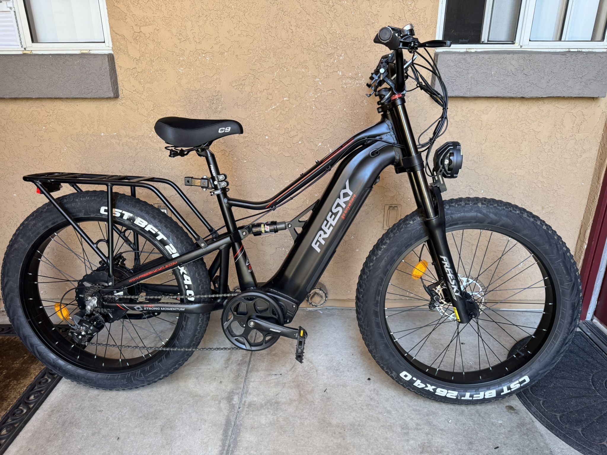 VERY FAST Electric Bike FREESKY Swift Horse Pro X-6E Mountain Fat Tire (CASH ONLY/TRADE) -> BEST OFFER TAKES BIKE/TRADES WITH CASH ON TOP!!! -READ👇-