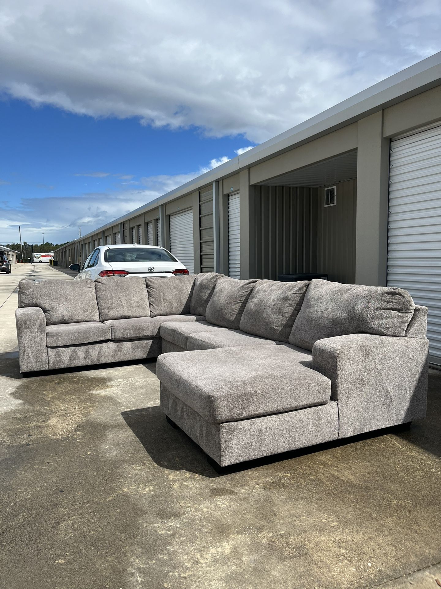Gray Sectional Couch