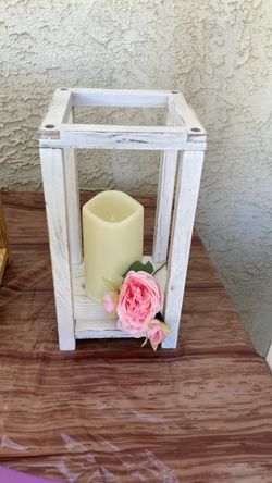 Wooden lanterns