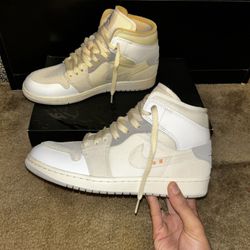 Jordan 1 GREY /WHITE /PEACH 