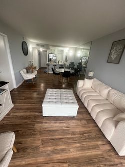 Fairly new beige couch