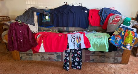 Boys size 8 new clothes see description