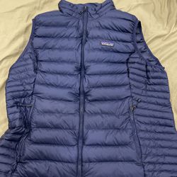 Patagonia Navy Blue Vest XL