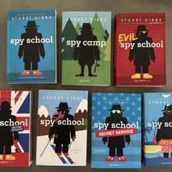 Spy School Series 7 paperback books
