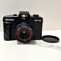 Mikona 00135 35mm Film Camera with 50mm f/5.6 Lens — Vintage Point & Shoot