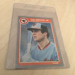 Baseball Card 1985 Fleer Cal Ripken Jr