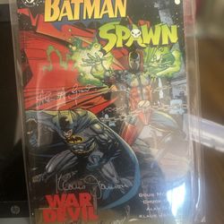 Signed Limited Edition Of 3500 Batman/Spawn 2 Copies