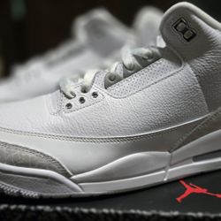 Jordan 3, Pure Money, Size M 11