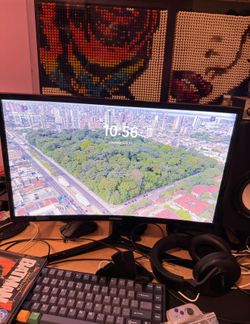 24in Samsung Curved Gaming Monitor 1080p 144hz