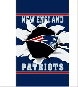 New England Patriots Vertical Flag Banner New 3x5 Ft F14