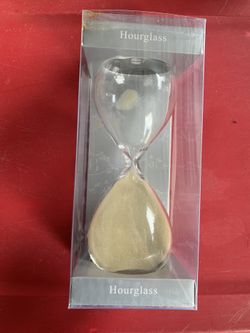 Clear Hourglass/Sand Timer NEW