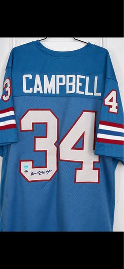 Earl Campbell Autographed Jersey #34