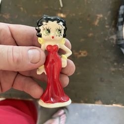Betty Boop Ceramic Figurine Vintage Mcm Art 