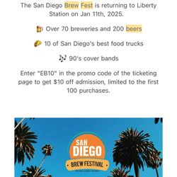 2 Beer Fest tickets. Face Value. This Saturday!!!