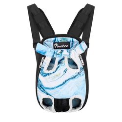 Pawaboo Pet Carrier Backpack, Adjustable Pet Front Cat Dog Carrier Backpack Travel Bag, Legs Out, Easy-Fit for Traveling Hiking Camping for Small Medi
