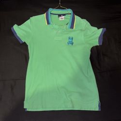 green psycho bunny shirt