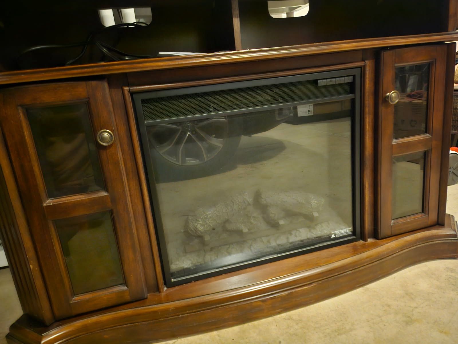 Electric Fireplace/entertainment Table