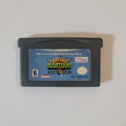 Gameboy Advance Game.. Butt Ugly Martians !!!