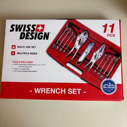 11 Pieces Swiss+Design Wrench Set
