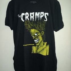 The Cramps Punk Rock Band Shirt Brand New
