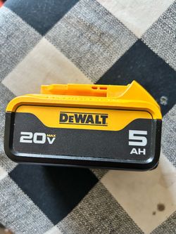 Dewalt 5ah battery $40
