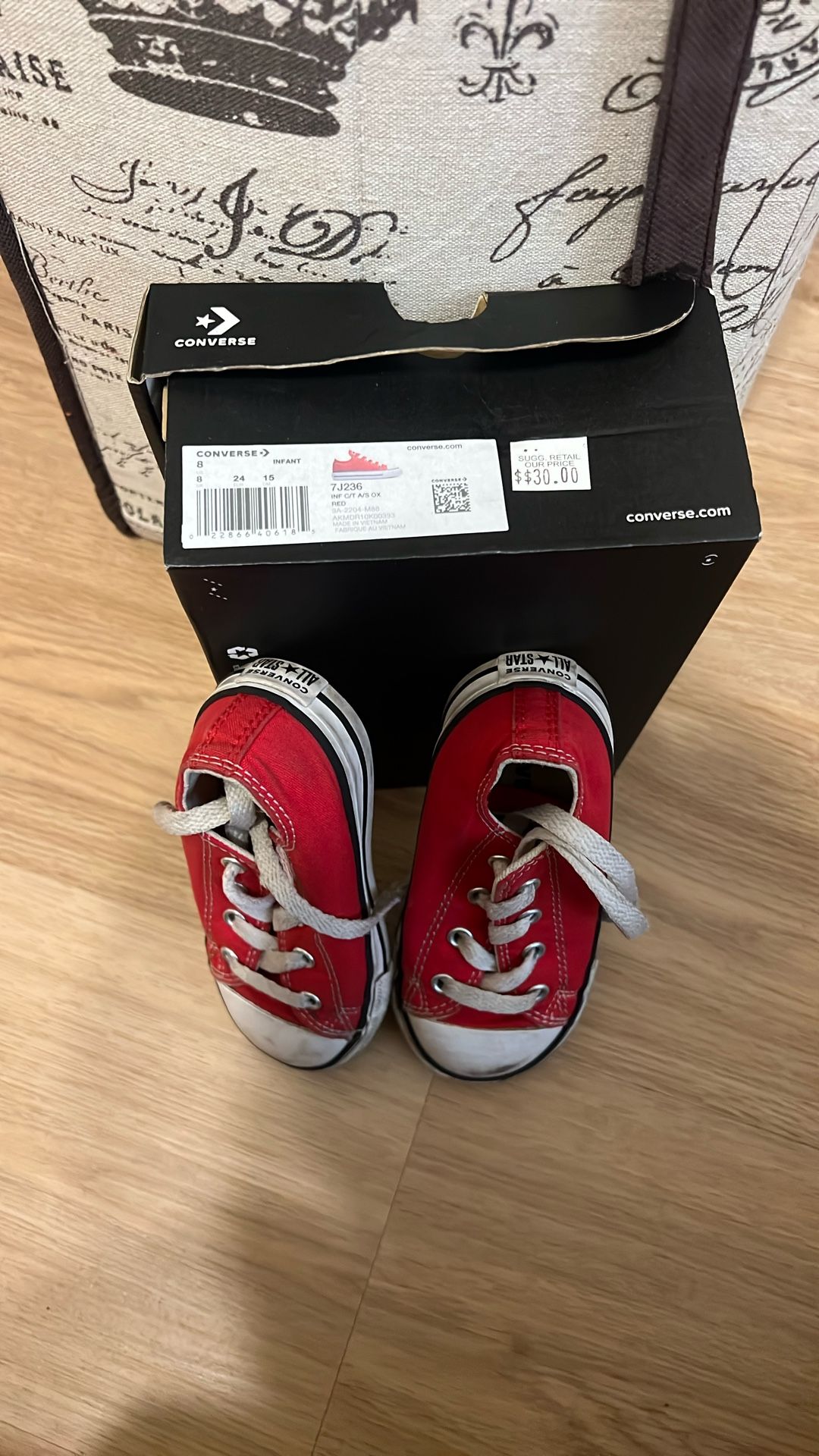 Converse Toddler Size 8