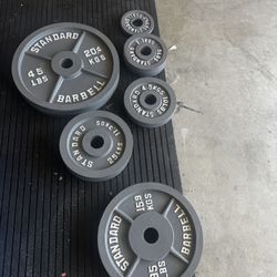 Weight Set With Bench